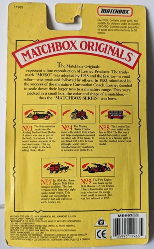 Selection of individual Matchbox Vehicles - Original Packaging - Picture 62 of 73