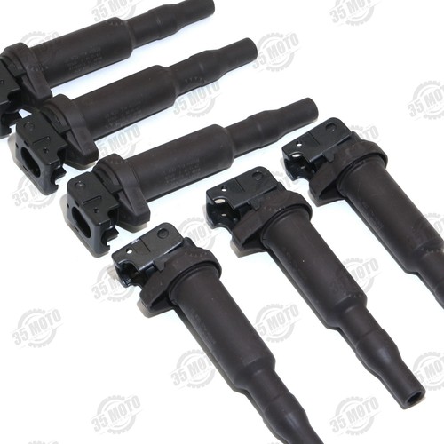 6x ignition coil 0221504470 For Bosch BMW 325i 328i 335 525 528 530 535 X3 X5 X6 - Picture 3 of 6