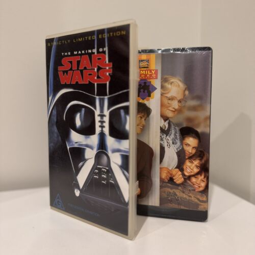 Rare! Star Wars VHS - The Making Of Limited Edition 20th Century Fox Video Tape - Picture 3 of 6