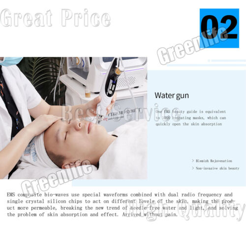 Dermoabrasione Acqua 9in1 Hydra Hydro Pulizia Profonda Vicial SPA Beauty Machine - Foto 6 di 17