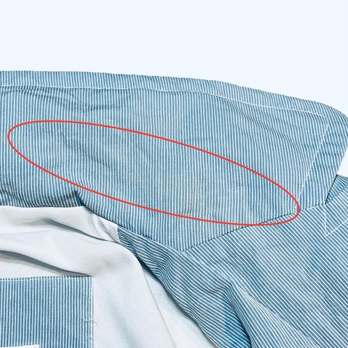 Areli Collection Hosenanzug Gr. 2 Sommer blau Nadelstreifen Karriere Blazer Hose - Bild 9 von 15