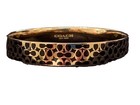 Coach Leather Gold Fashion Bracelets