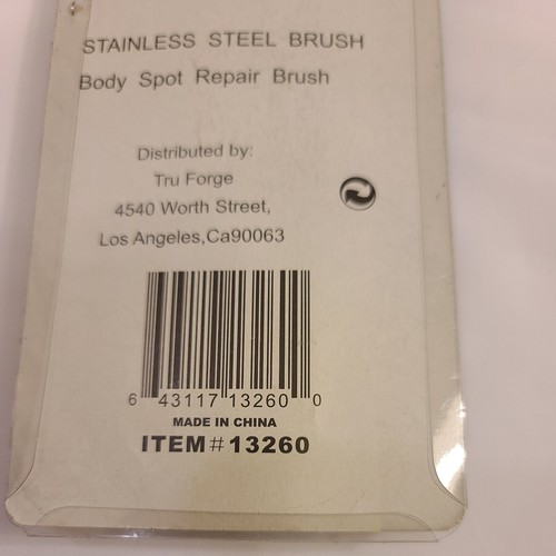 3pc Mini Metal Rusting Wire Brushes Bristle Plastic SS, Brass Nylon # 13260 - Picture 7 of 9