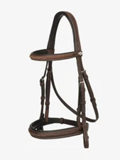 LeMieux Hunter Stitched Bridle with Laced Reins