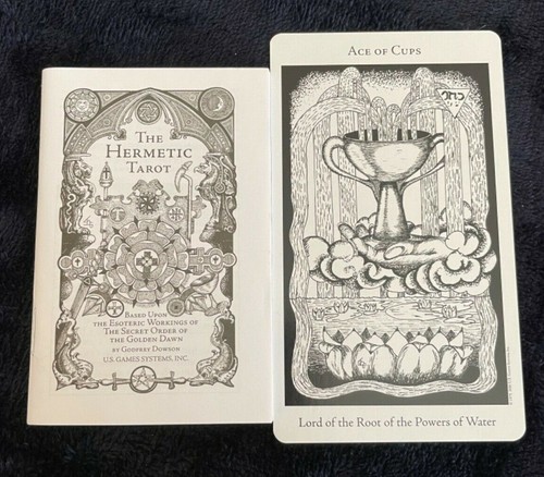 HERMETIC TAROT Deck with Booklet by Godfrey Dowson BRAND NEW 78 Cards - Picture 12 of 12