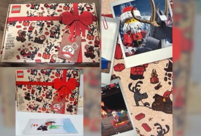 LEGO Employee Christmas Gift (4002018), Santa and Reindeer theme