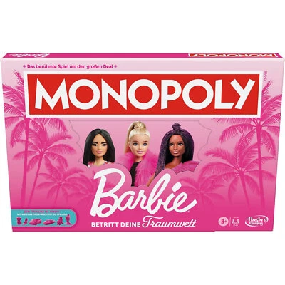 Monopoly Barbie Spiel Brettspiel Gesellschaftsspiel Familienspiel Klassiker - Bild 1 von 4