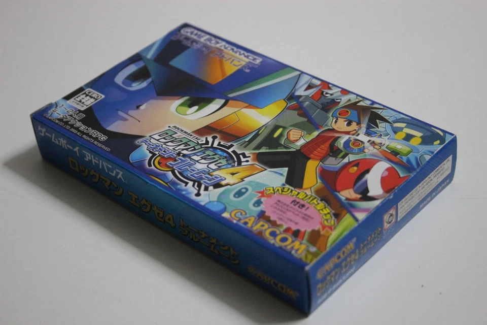 Mega ManRockman EXE 4 Tournament Blue Moon Nintendo Gameboy Advance w/ Chip - Image 4 of 4