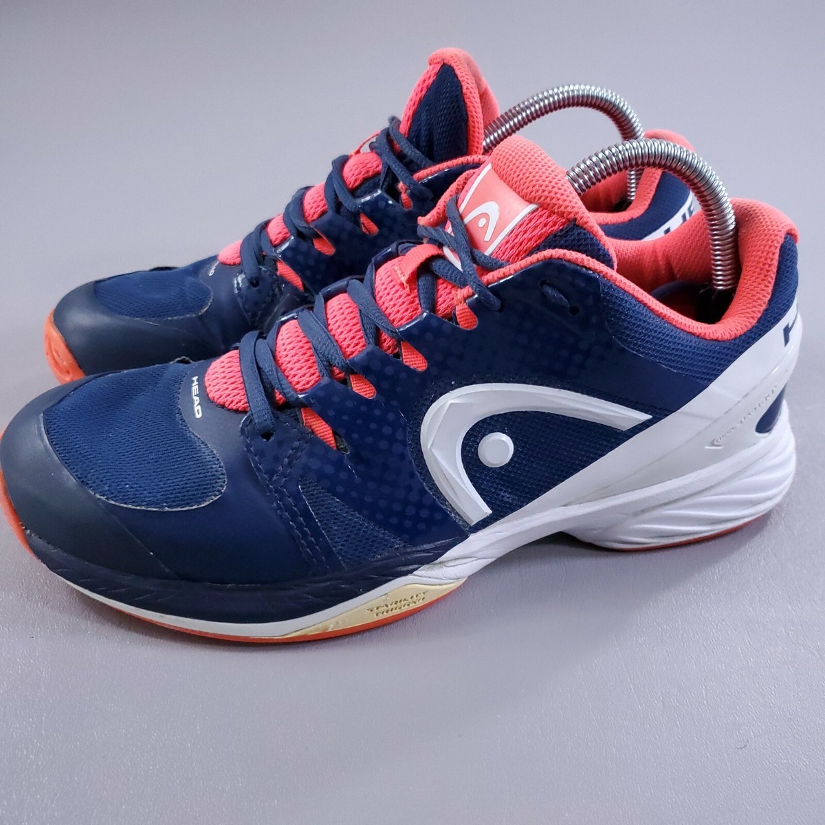 Head NZZZO Pro Tennis Shoes Womens 9.5 Blue Coral Athletic Sneakers Stability eBay