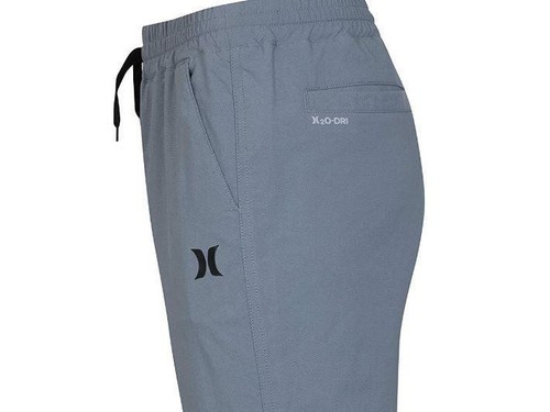 Hurley Boys' Woven Jogger Pants, GREY, XS  - Picture 2 of 4