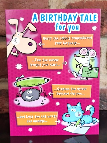 Happy Birthday Card Funny Humorous Tongue In Cheek *MIX ANY 3 FOR £5 DELIVERED* - Picture 22 of 47