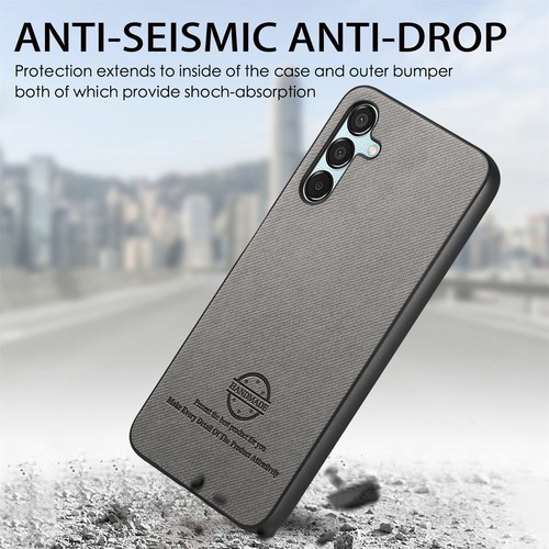 For Samsung Galaxy A56 A36 A35 A26 A25 A16 Slim Cloth Texture Leather Phone Case - Picture 55 of 76