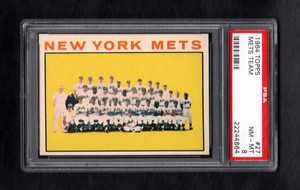 1964-TOPPS-27-METS-TEAM-CARD-PSA-8-NM-MT-CENTERED