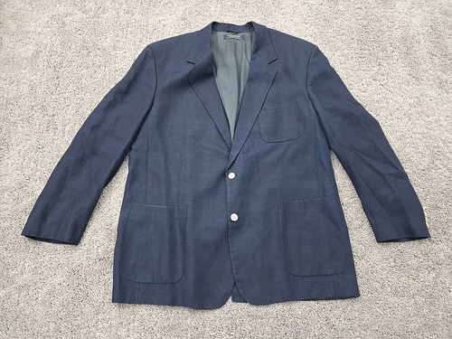 Blazer Brooks Brothers Para Hombre 48L Dos Hecho en Unión ACTWU Hecho en EE. UU. Lino Años 70 - Imagen 1 de 10