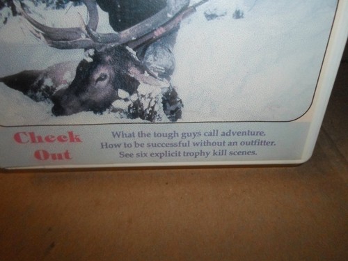Tested ! Elk Fever VHS *Wild Willy Productions* Deer Buck Hunting Rifle Survival - Picture 2 of 8