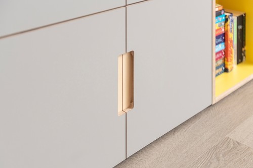 Custom-made laminated 18mm birch plywood doors for IKEA platsa and pax wardrobes - Picture 16 of 17
