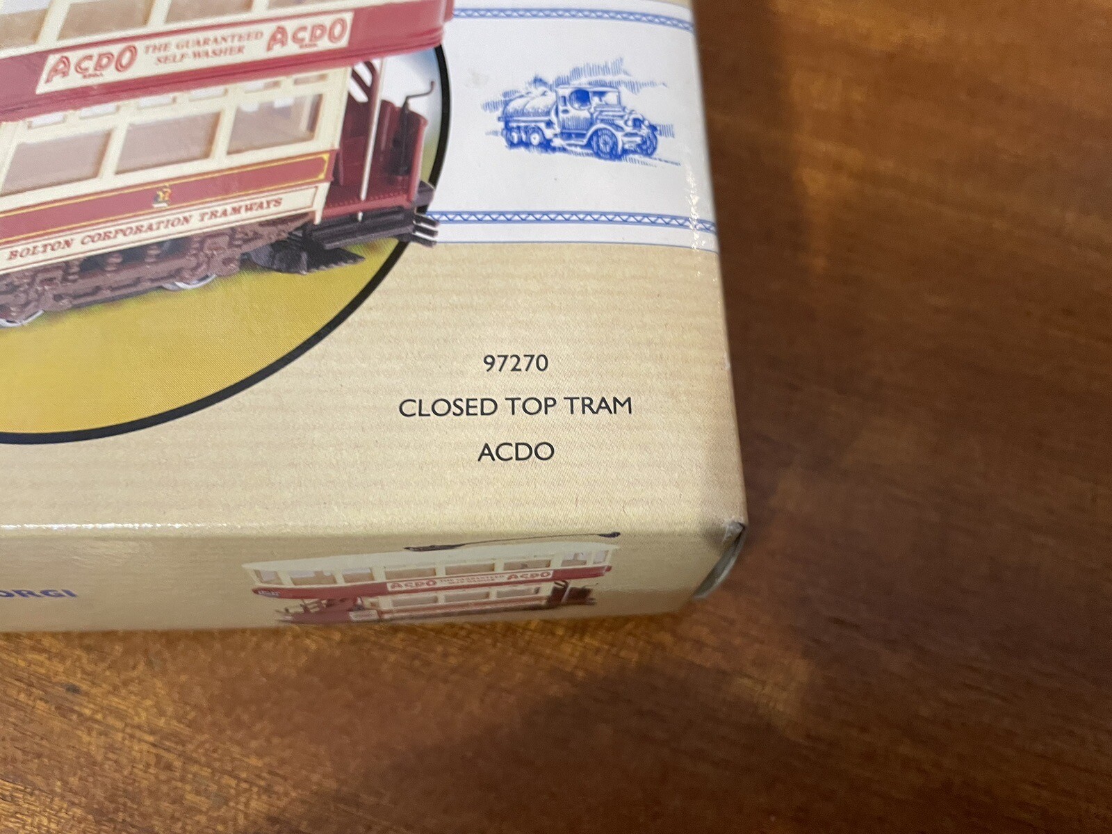 Corgi Classics 97270 Closed Top Tram - ACDO - Boxed
