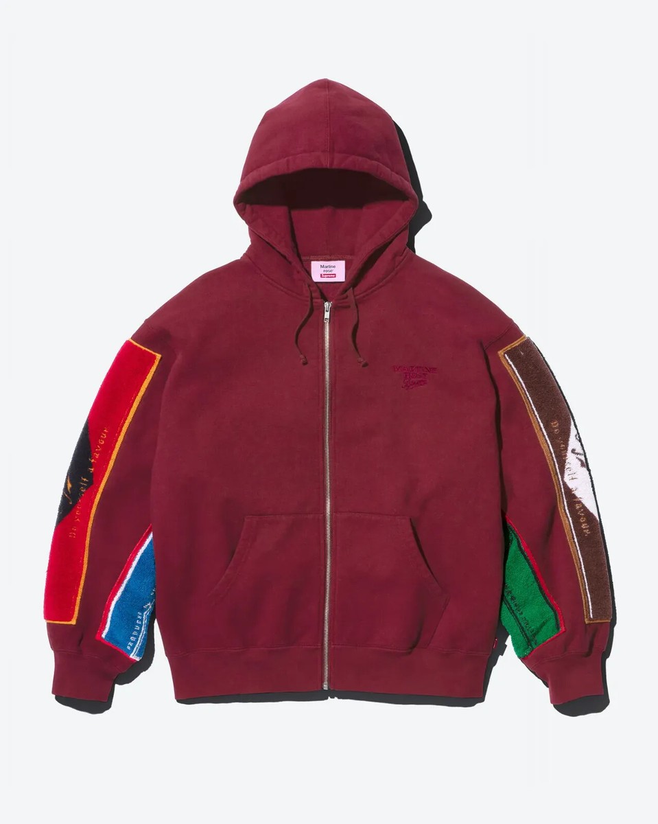 Supreme x Martine Rose Towel Zip Up Hooded Sweatshirt Supreme x Martine Rose Towel Zip Up Hooded Sweatshirt