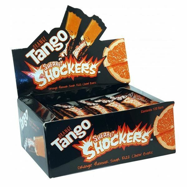 Tango Apple Sherbet Shockers Soft Chew Bars VEGETARIAN Party Sweets Kids