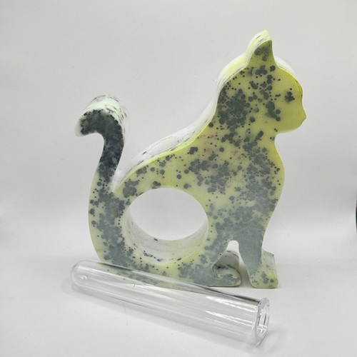 USA Handmade Decorative Vase - Cat - Unique Vase for Gift, Home Decor KIZIMA - Picture 6 of 6
