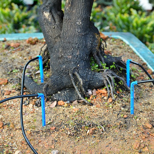 Automatic Plan Water System Drip Irrigation Timer Self Watering Pump 8 Heads - Foto 8 di 10