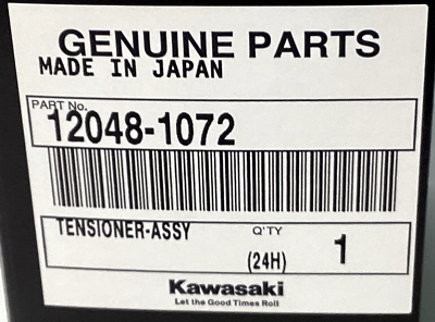 Kawasaki Genuine 12048-1072 Tensioner-Assy New | eBay