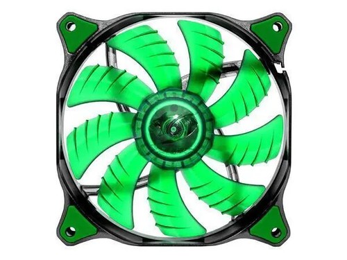 COUGAR CFD140 GREEN LED 140MM 3-Pin Cooling Fan Hydraulic-Bearing (CF-D14HB-G) - Picture 2 of 3