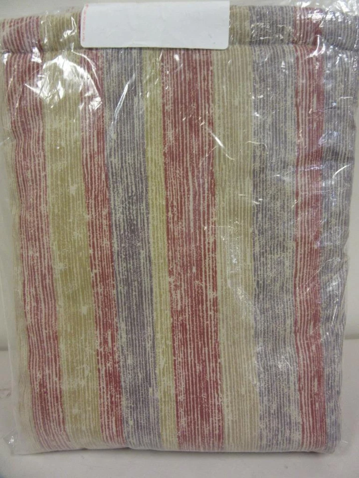 JCPenney Sante Fe Sham Euro Multi Rayas Almohada Falsa Nueva 26" x 26" Foto 4 de 4