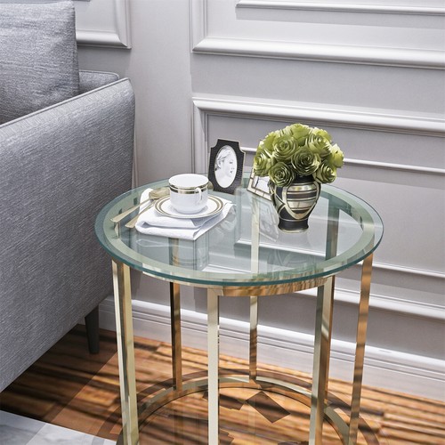 Round Tempered Glass Table Top 1/4'' 1/2'' 2/5" Thick Round Beveled Polished - Picture 87 of 105