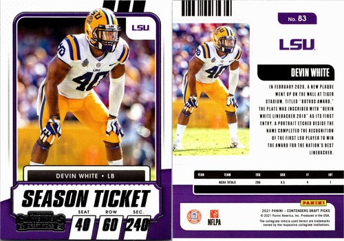 2021 Panini Contenders Draft Picks RC Inserts Base, Buy 2 Get 2 FREE Ships FREE - Picture 81 of 114