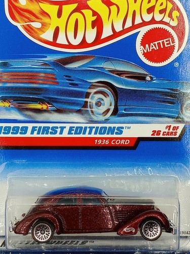 Hot Wheels. First Editions 1936 Cord. New - Picture 1 of 3