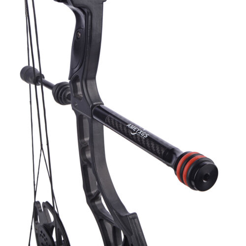 Carbon Fiber Balance Bar Rod 6" 8" 10" 12 Stabilizer Archery CompoundBow Hunting - Picture 13 of 16