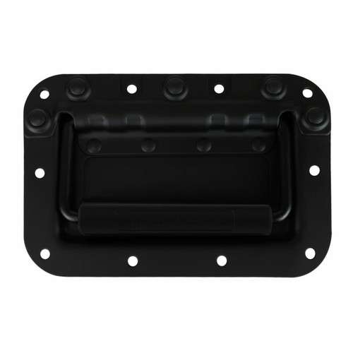 Penn Elcom Medium Recessed Rivet Protected Flight Case Handle Black - Picture 1 of 3