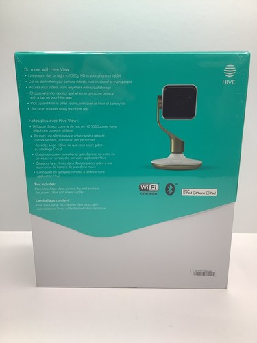 New Hive View WiFi Bluetooth Smart Indoor Security Camera - Picture 2 of 6