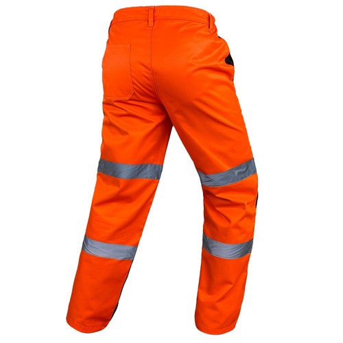 Pantalones para correr pantalones de seguridad reflectantes de alta visibilidad para hombre - Imagen 6 de 13