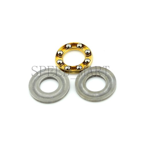 10 PIEZAS rodamientos de bolas de empuje axial F5-11m 5 mm x 11 mm x 4,5 mm - Imagen 2 de 4