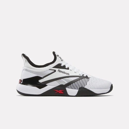 Men Reebok Nano Court Tennis Pickleball Shoes Sneakers White Black Red 100212265 - Picture 21 of 24