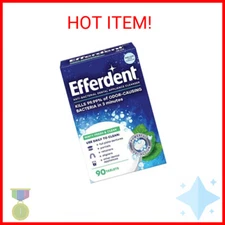 Efferdent Retainer Cleaning Tablets, Denture Cleanser Tablets for Dental Applian