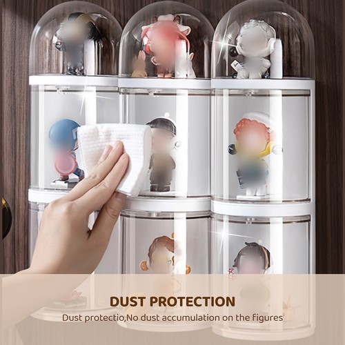 Display Case 1/2 Layer Display Box Storage for Figures Minifigure Model Toys - Picture 5 of 20