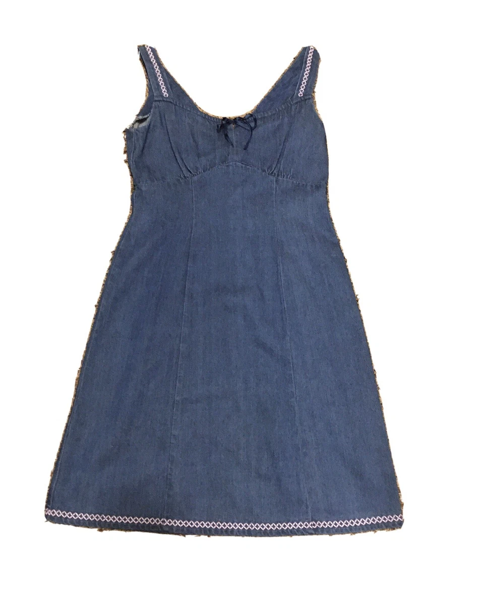 victoria secret denim dress Petal & Pup Hailey Denim Mini Dress