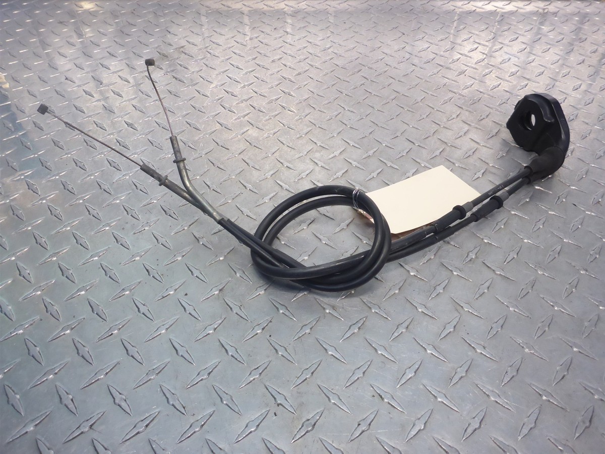 98 Kawasaki Ninja ZX 600 ZX600G Throttle Cables Lines Perch