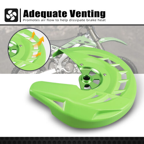 Protector de disco de freno delantero para Kawasaki KX125 KX250 2006-2008 KX 250F 450F 2006-2018 - Imagen 3 de 9