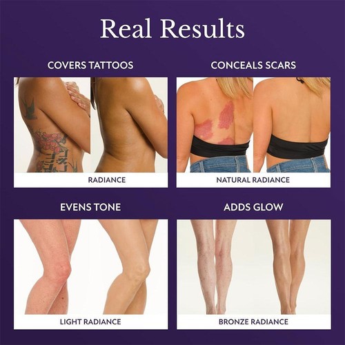 Waterproof Body Concealer Tattoo Cover Up and Leg Makeup for Veins, Scars N C4W3 - Picture 4 of 22