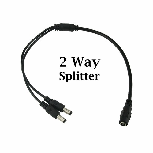 Splitter 2/3//4/6/8 Way Extension Cable CCTV DC Power Adapter Security Cameras - Picture 9 of 12