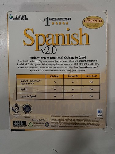 INSTANT IMMERSION SPANISH V2.0 - Picture 2 of 3