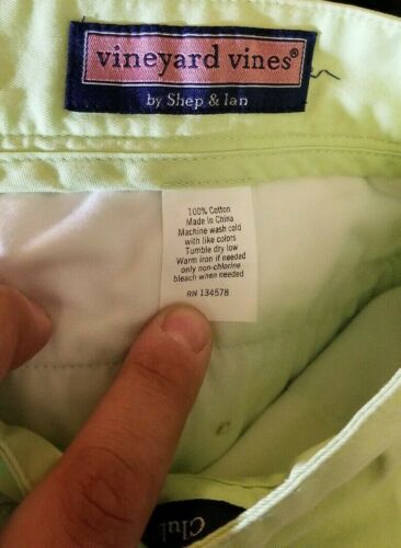 VINEYARD VINES 5” INSEAM CLUB SHORTS SHORTS Sz 32 - Picture 3 of 4