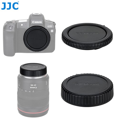 Body Cap+Rear Lens Cap for Canon RF Lens&Camera EOS R RP R5 R6 R5C R7 R10 R8 R50 - Picture 1 of 8