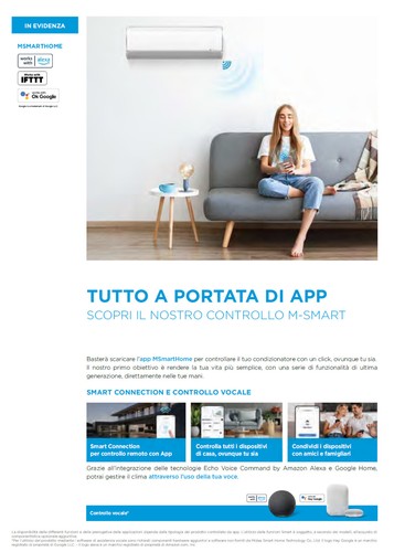 CLIMATIZZATORE INVERTER MIDEA 12000 BTU ELEGANCE WIFI READY A++A+++A+ GAS R32 - Foto 7 di 8