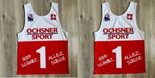 Ochsner Sport Swiss Ski Vest Shirt Training fis ski world cup lauberhorn wengen
