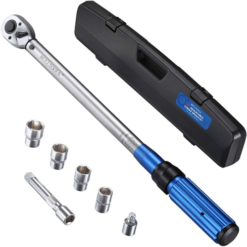 Llave de Torque con Clic de 1/2" 10-160ft.lb / 10-220Nm Cuenta Mecanismo. USA US - Picture 11 of 12